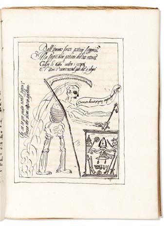 Manuscript on Paper. Cartesian Natural Philosophy, Astronomy, Medicine, & Science.